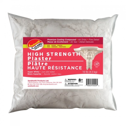 High Strength Plaster Premium Casting Compound - 10 lb (4.5 kg)